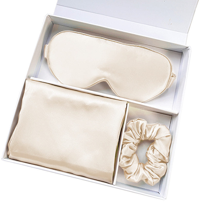 Midnight Cocoon | Gift Sleep Set Pillowcase Hair Tie Mask