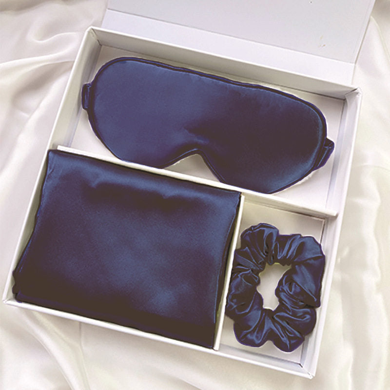Midnight Cocoon | Gift Sleep Set Pillowcase Hair Tie Mask