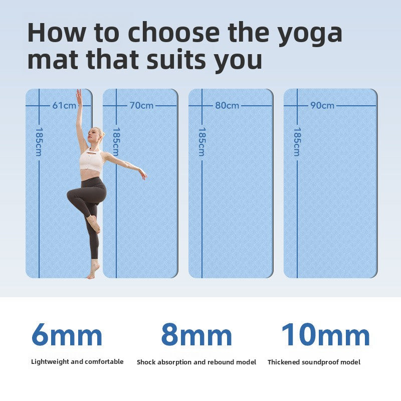 PlushGrip Fitness Mat