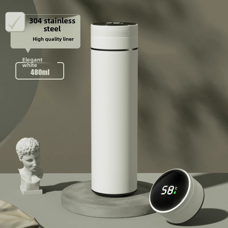 ThermaGlow Smart Insulated Tea Cup