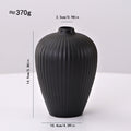 Linear Silhouette | Ceramic Line Vase Nordic Minimalist Home Decor