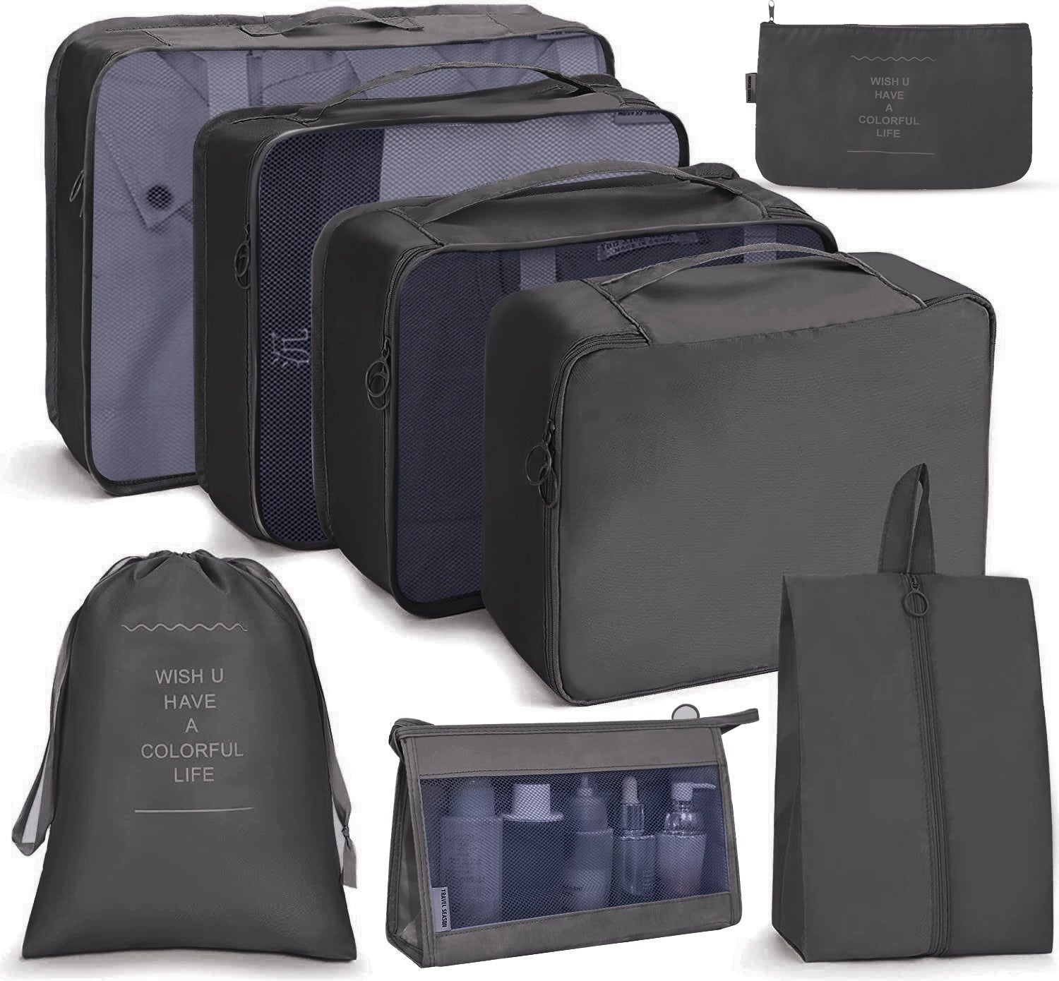 FlexPack Modular Travel Organizer Set