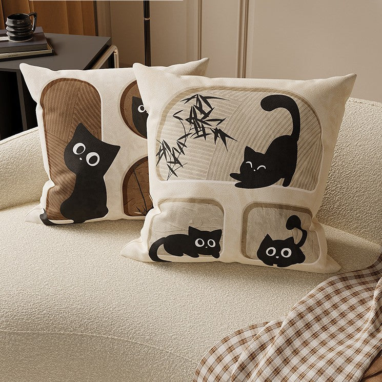 QuietCrest Cat | Cushion pillow cover
