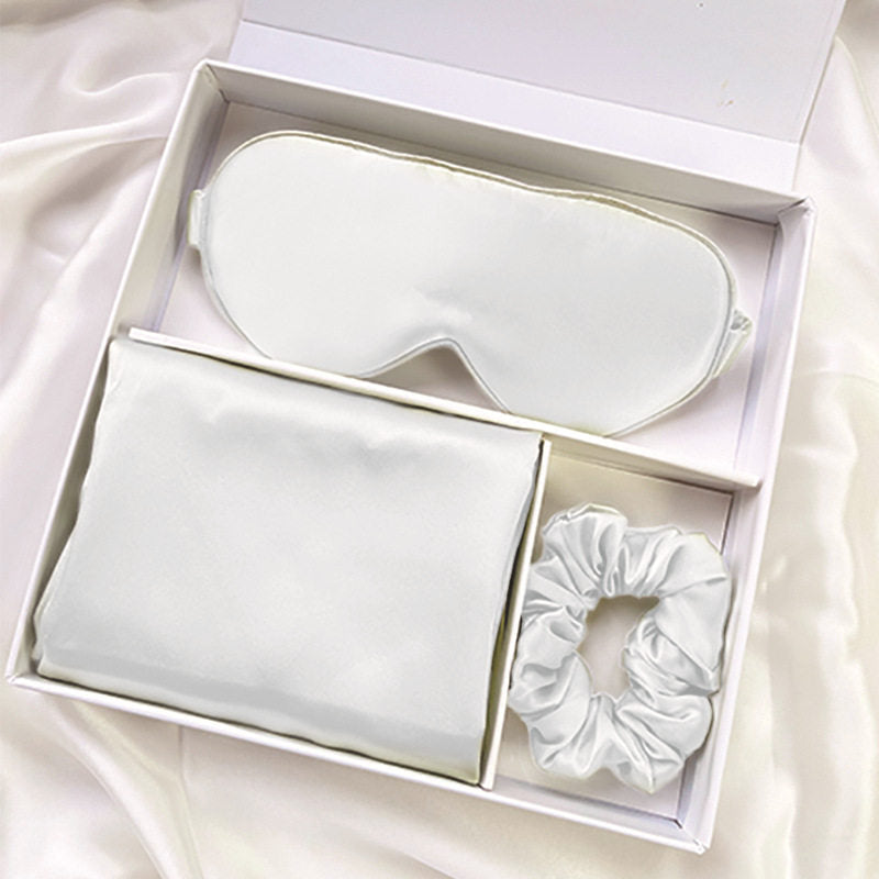 Midnight Cocoon | Gift Sleep Set Pillowcase Hair Tie Mask