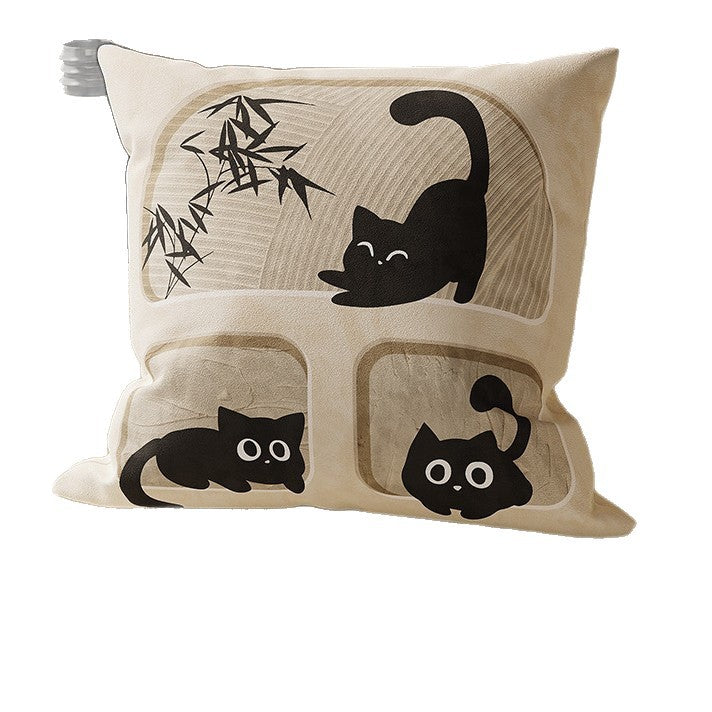QuietCrest Cat | Cushion pillow cover