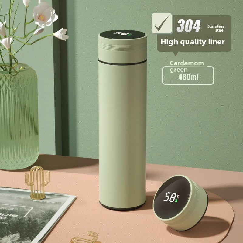 ThermaGlow Smart Insulated Tea Cup