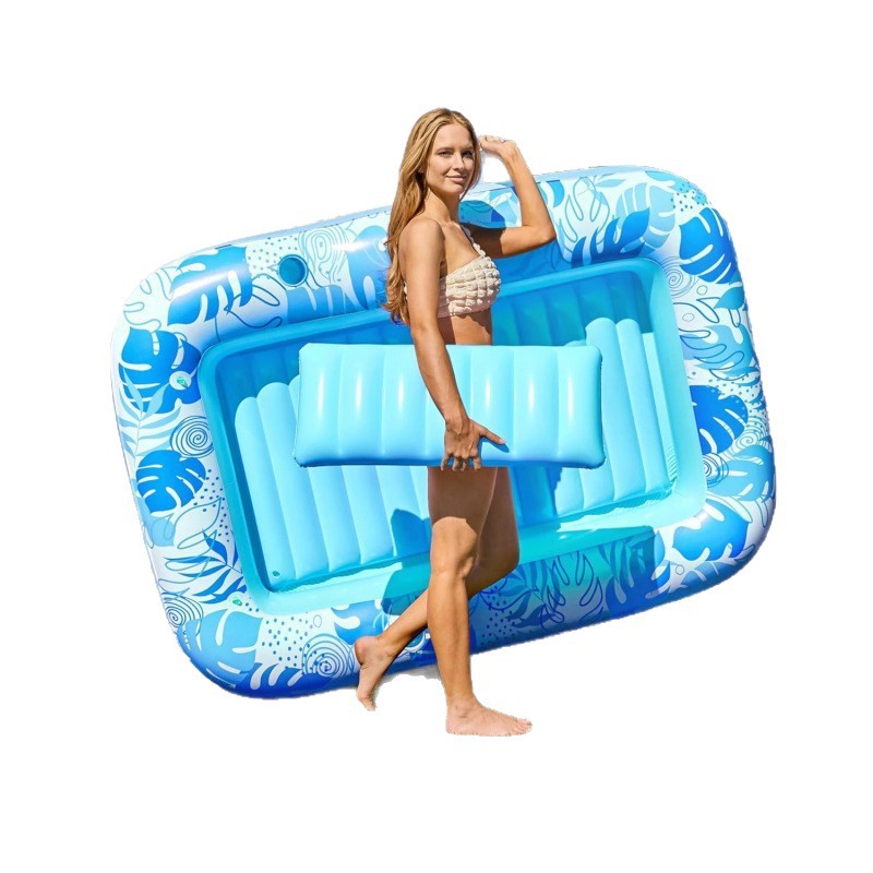 SlumberSwell | Inflatable Pool Bed