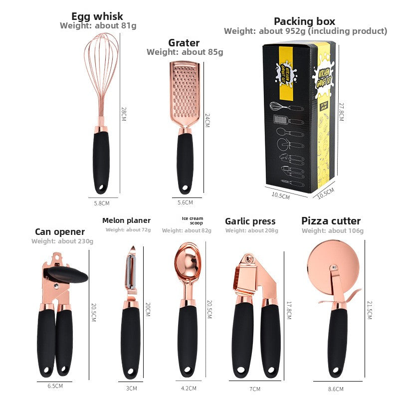 The Rosewood Premium 7 | Kitchen Gadget Set