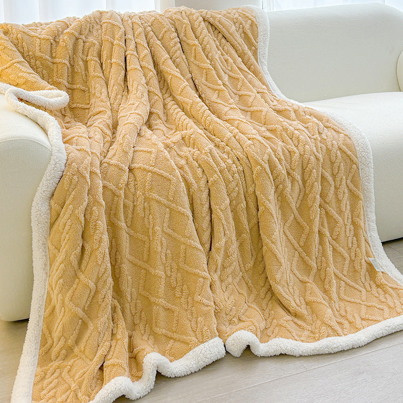 Soft-Shell Coral Cocoon | Warm Blanket