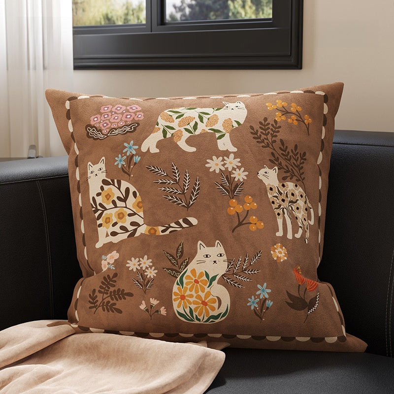 QuietCrest Cat | Cushion pillow cover