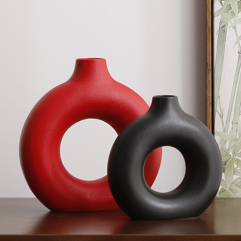 Abstract Contour Vases | Vase Set