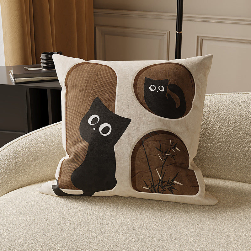 QuietCrest Cat | Cushion pillow cover