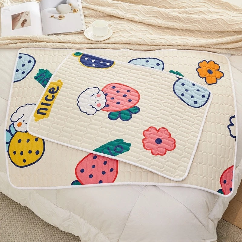 Cozy Coquette | Washable Waterproof Bed Pad