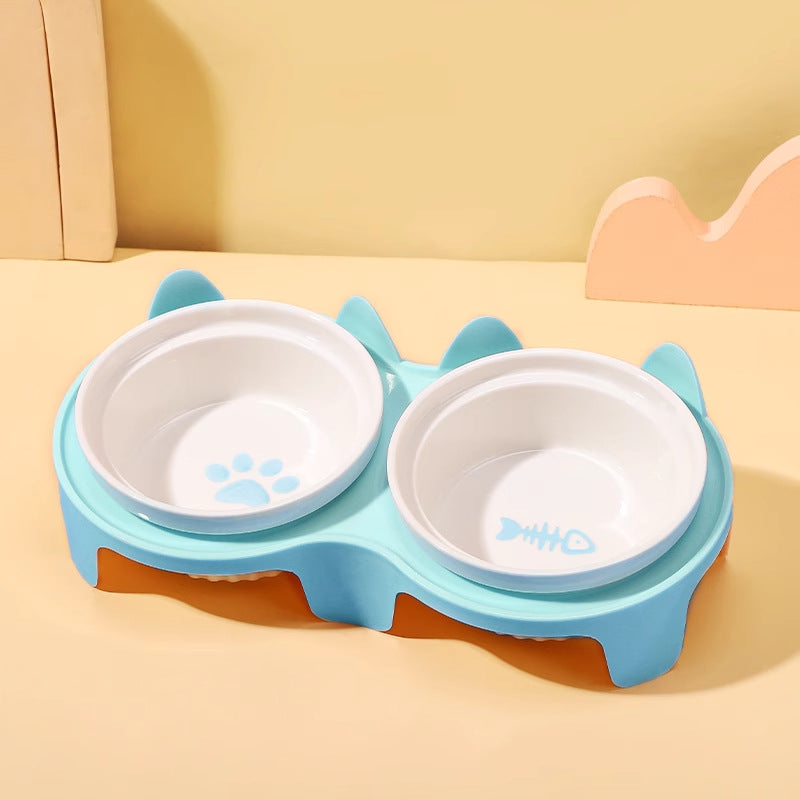 ComfiCat | Gamelle double pour animaux de compagnie