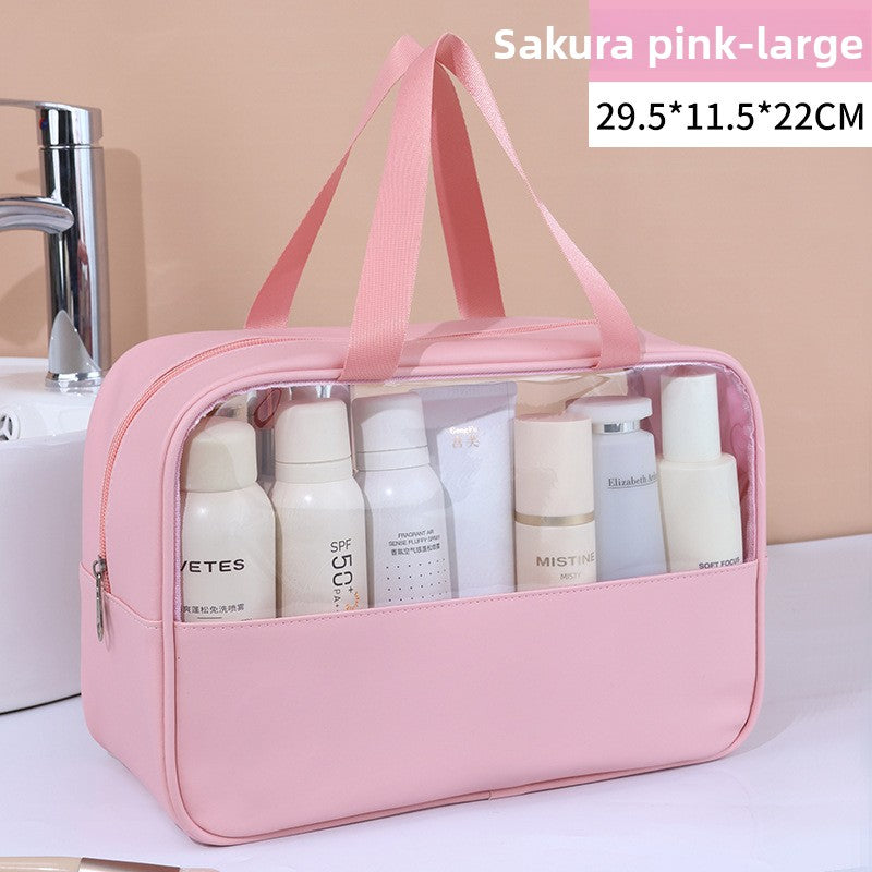 Voyage Vista | Transparent Portable Cosmetic Storage Bag