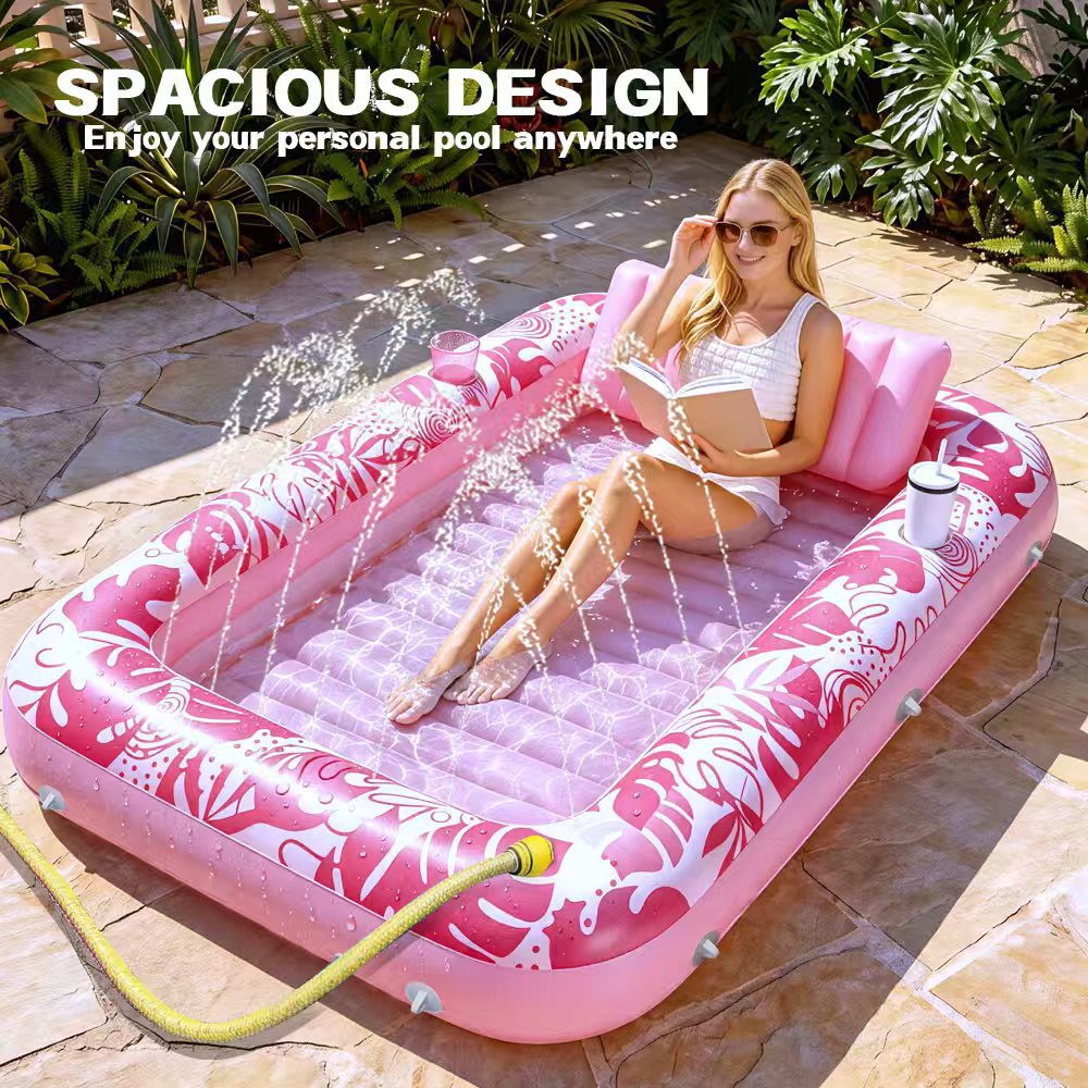 SlumberSwell | Inflatable Pool Bed