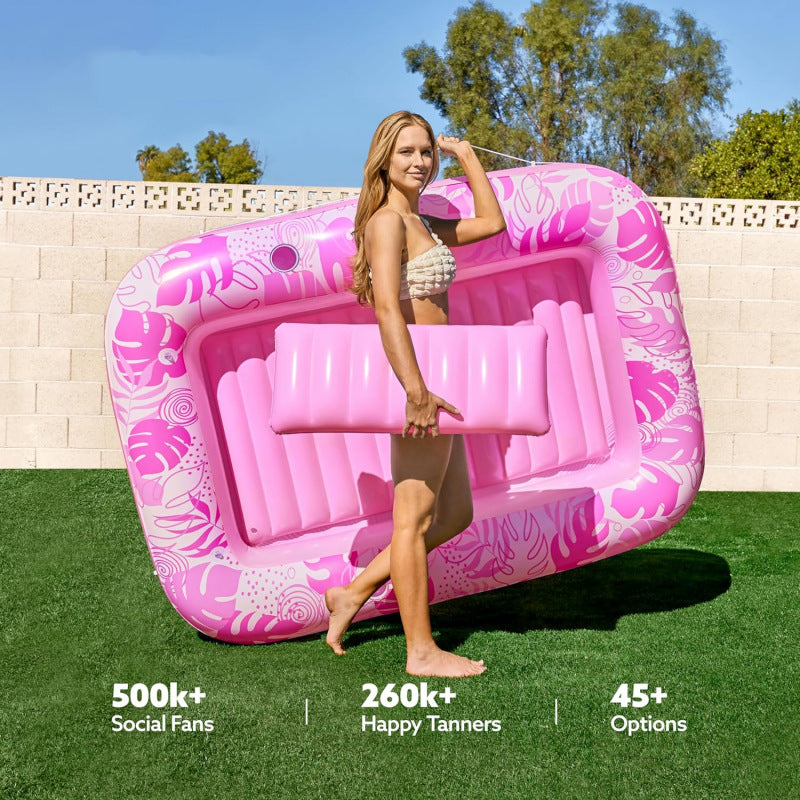 SlumberSwell | Inflatable Pool Bed