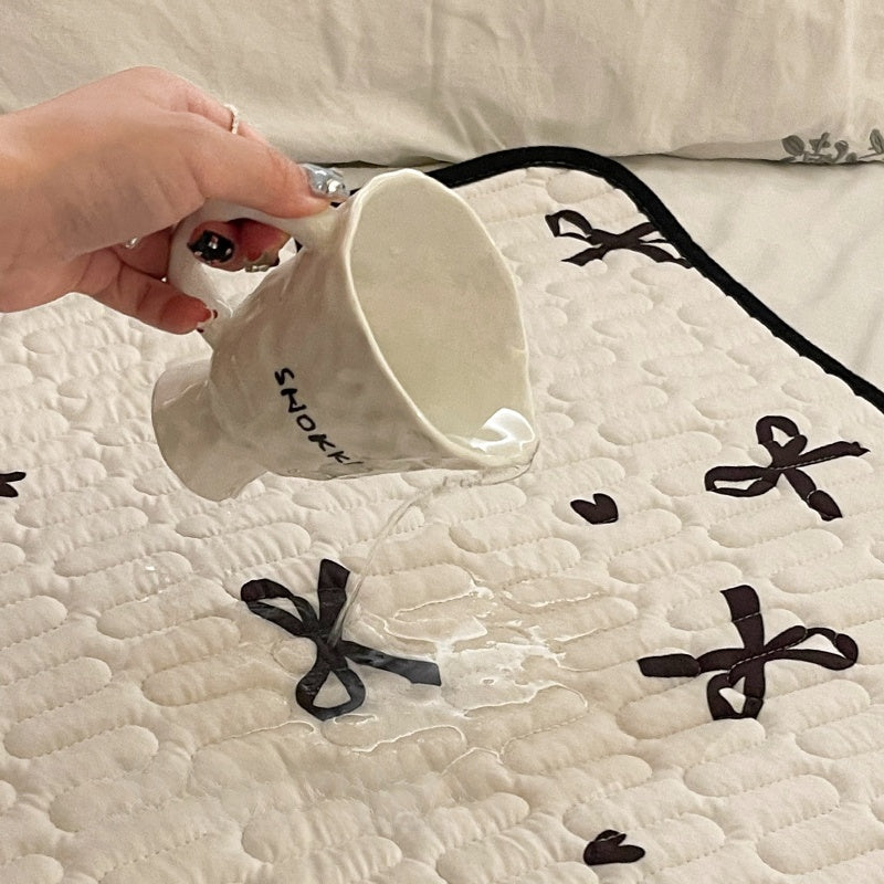 Cozy Coquette | Washable Waterproof Bed Pad