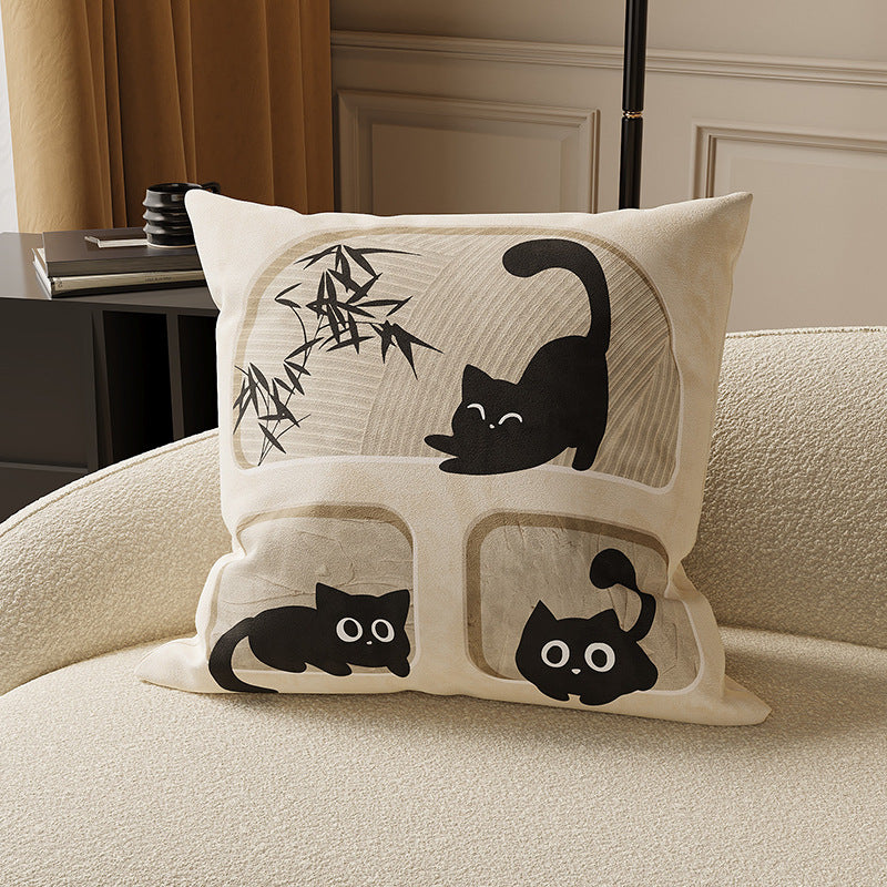QuietCrest Cat | Cushion pillow cover