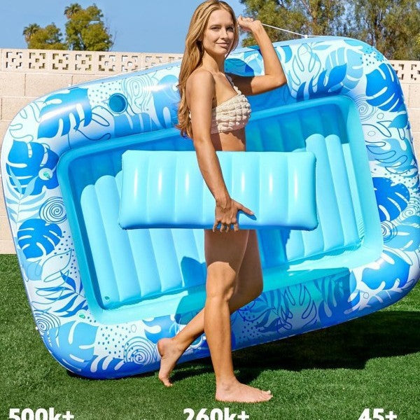 SlumberSwell | Inflatable Pool Bed