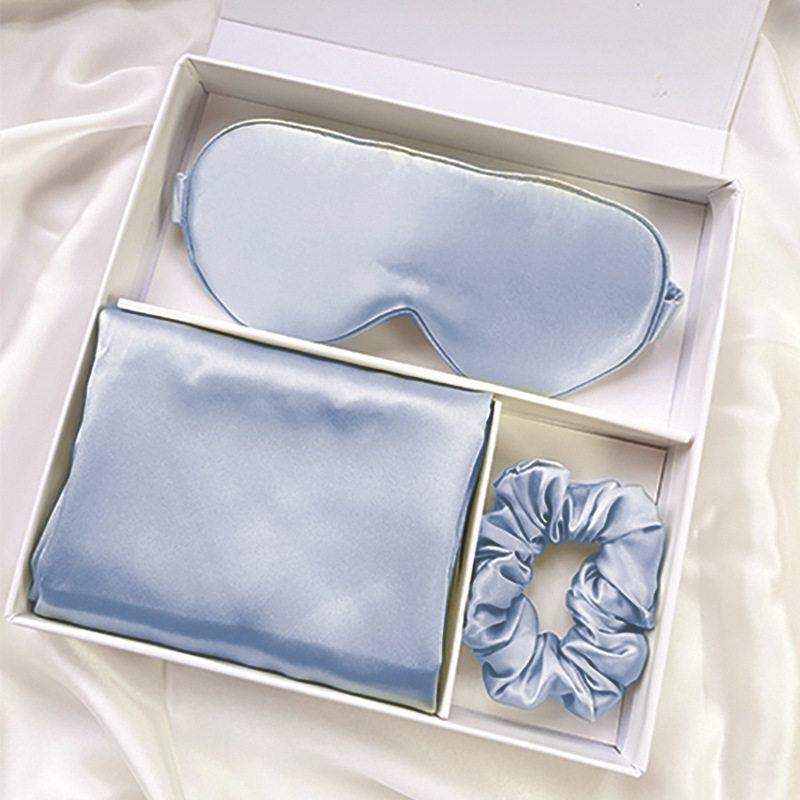 Midnight Cocoon | Gift Sleep Set Pillowcase Hair Tie Mask