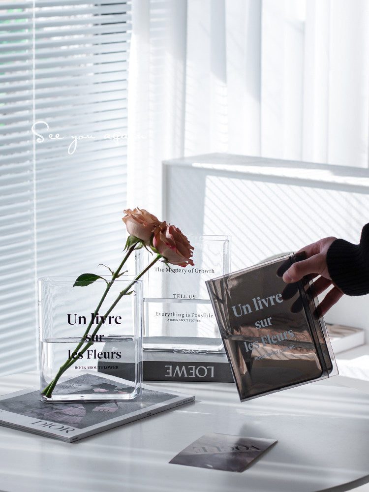 Open Chapter | Acrylic Flower Vase