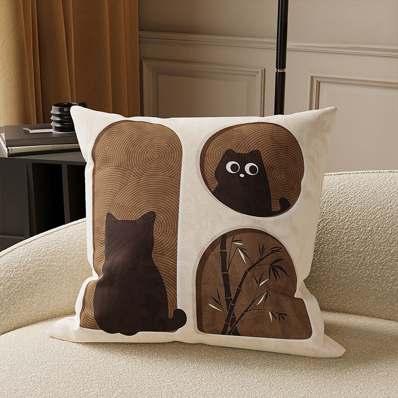 QuietCrest Cat | Cushion pillow cover
