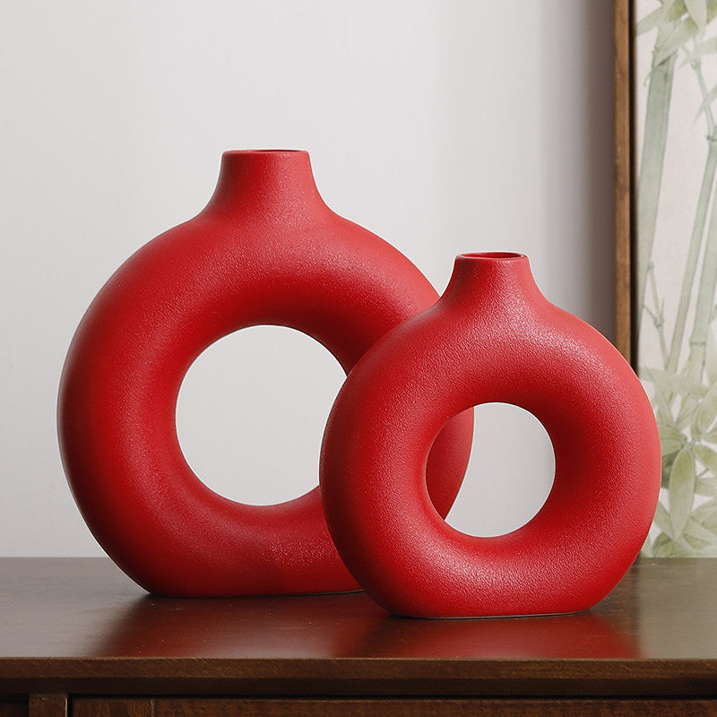 Abstract Contour Vases | Vase Set