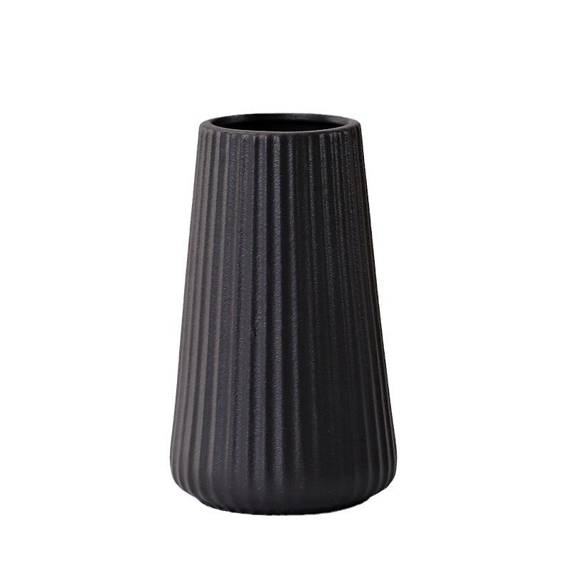 Linear Silhouette | Ceramic Line Vase Nordic Minimalist Home Decor