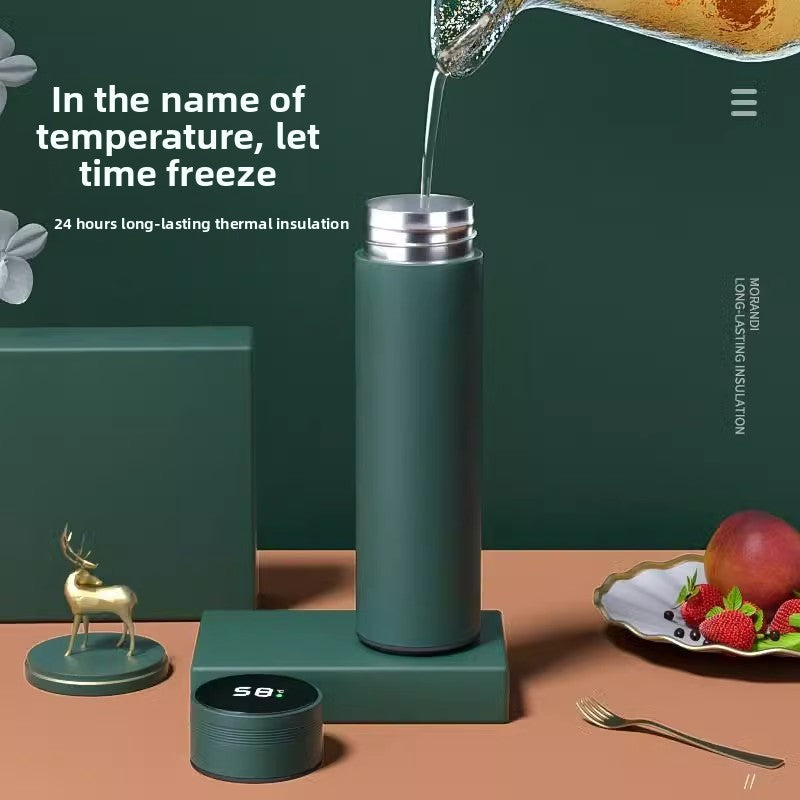 ThermaGlow Smart Insulated Tea Cup