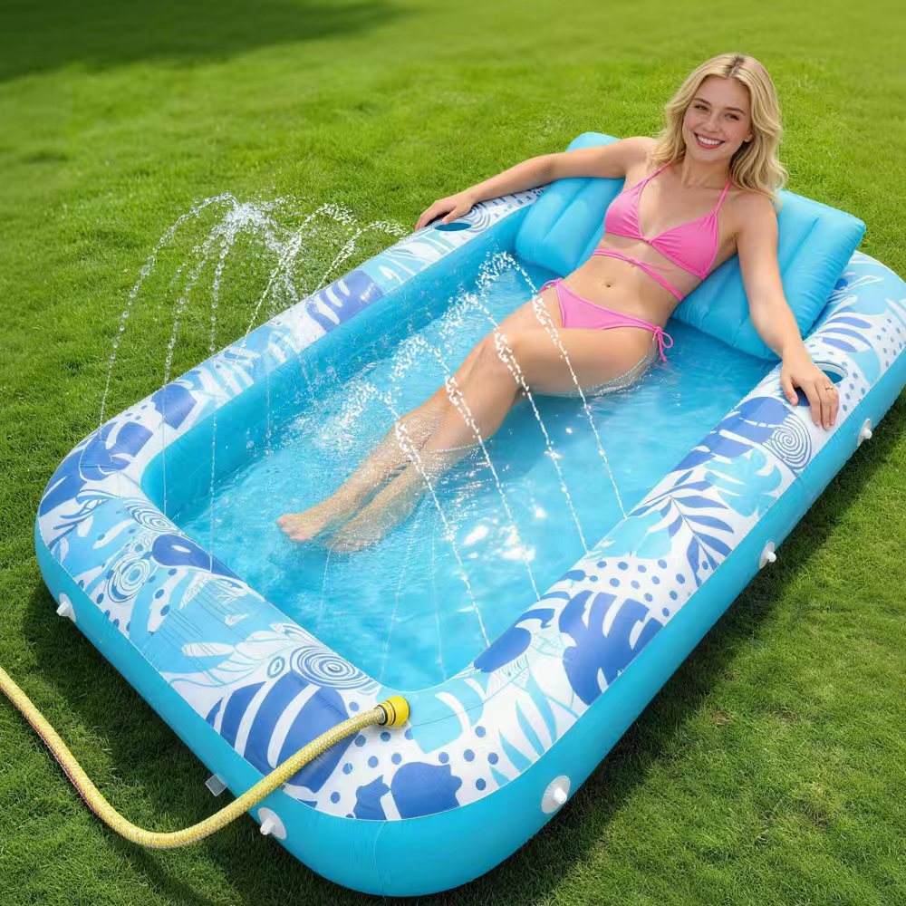 SlumberSwell | Inflatable Pool Bed