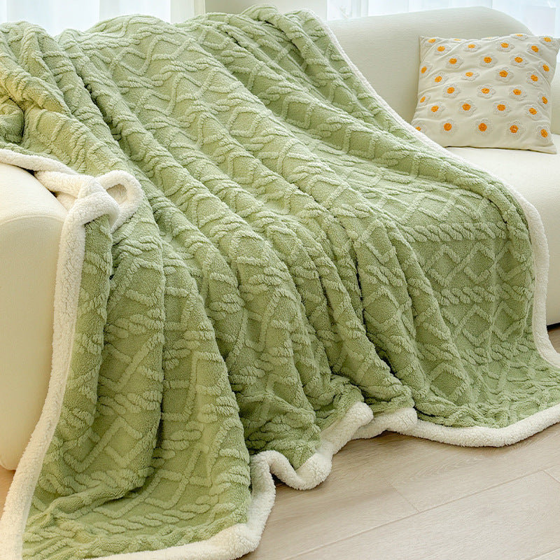 Soft-Shell Coral Cocoon | Warm Blanket