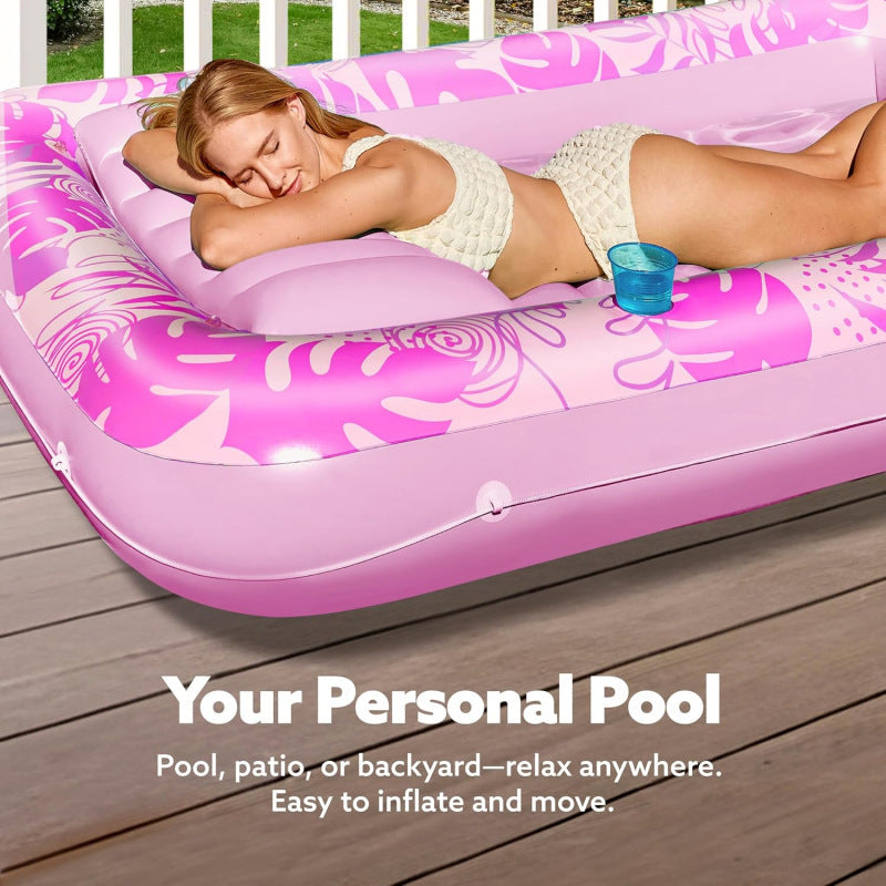 SlumberSwell | Inflatable Pool Bed