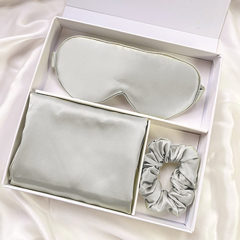 Midnight Cocoon | Gift Sleep Set Pillowcase Hair Tie Mask