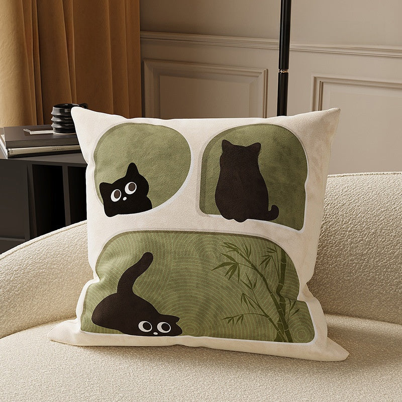 QuietCrest Cat | Cushion pillow cover