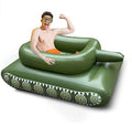 SplashPanzer | Inflatable Tank Water Spray Toy